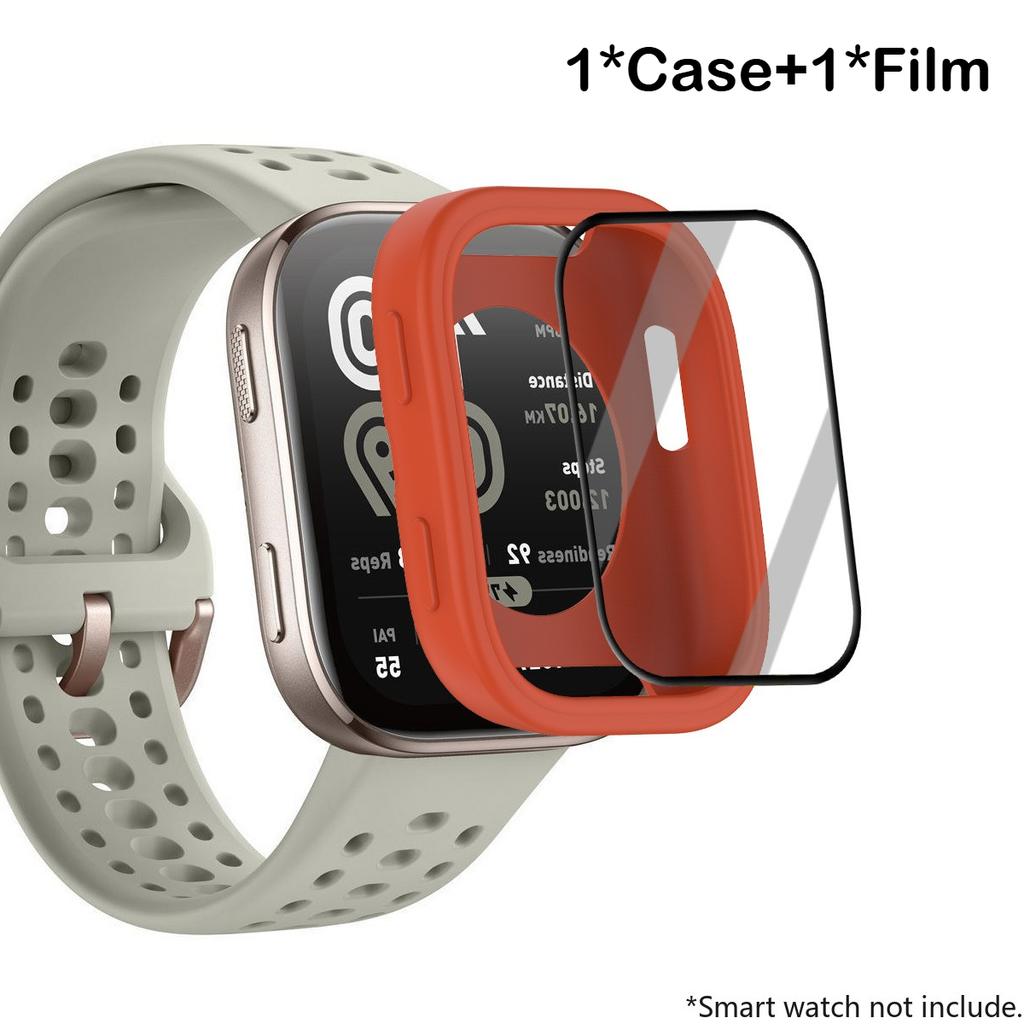 PC Case+Composite film For Amazfit Bip 6 HD Clear Protective Films Screen Protector Cover for Amazfit Bip6 Shell Accessories