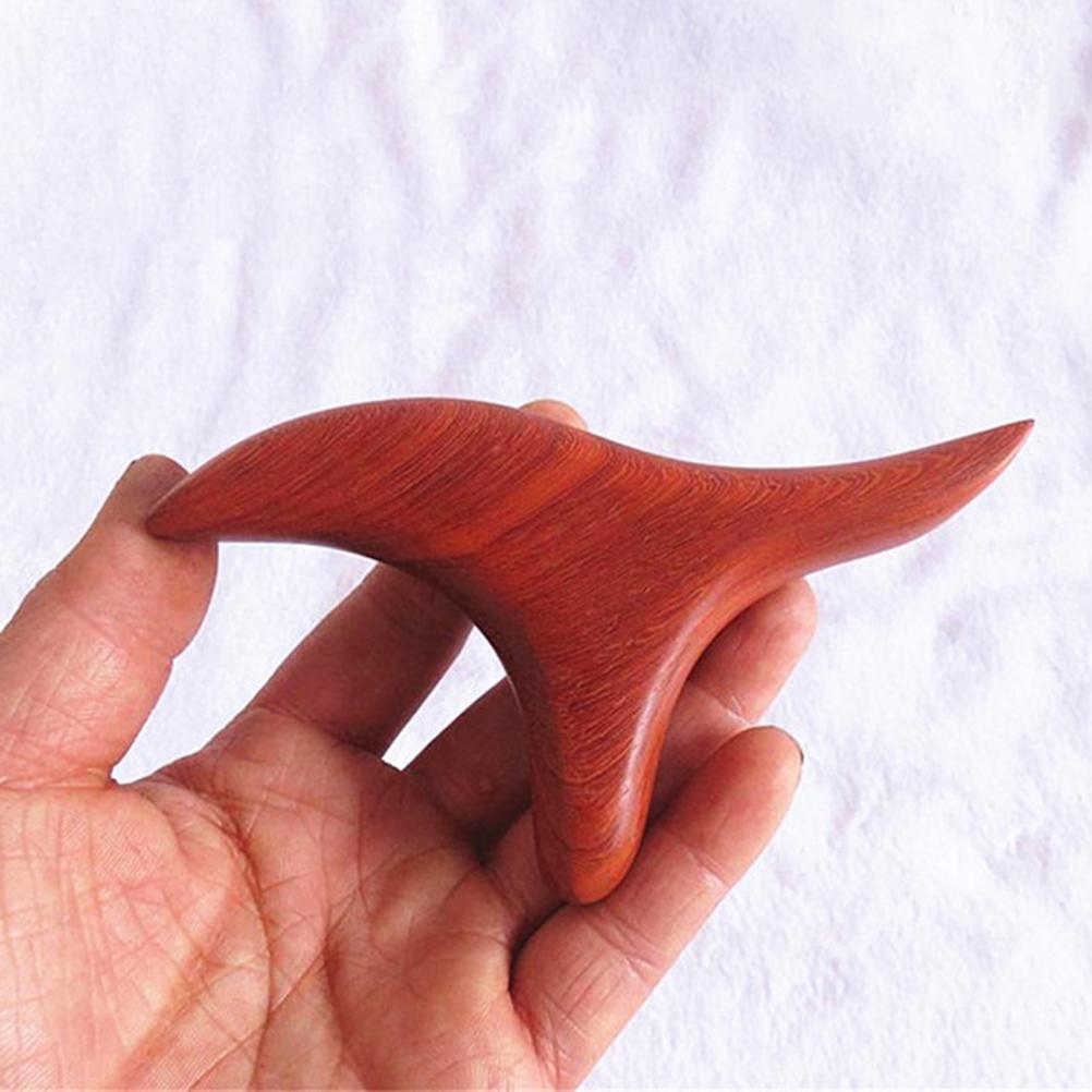 Triangle Trigeminal Body Wooden Massager Body Foot Neck Relax Blood Circulation Massager Healthy Car