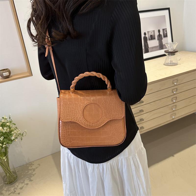 Stone Pattern Women'S Bag Fashion Handbag Foreign Style Versatile Shoulder Bag Messenger Bag