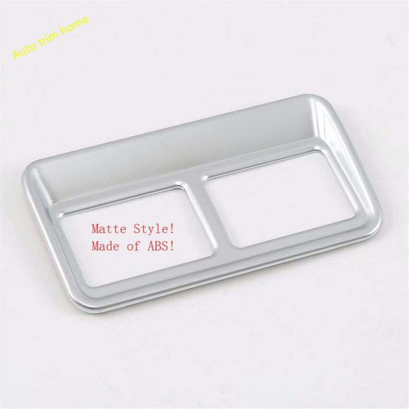 ABS Head Lights Lamps Trunk Switch Control Button Panel Cover Trim Fit For Land Rover L462 Discovery 5 2017 - Accessories