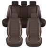 Full Set Universal Car Seat Covers Breathable Leather Car Seat Protector Soft Automotive Covers Cushion Car Interior Accessories