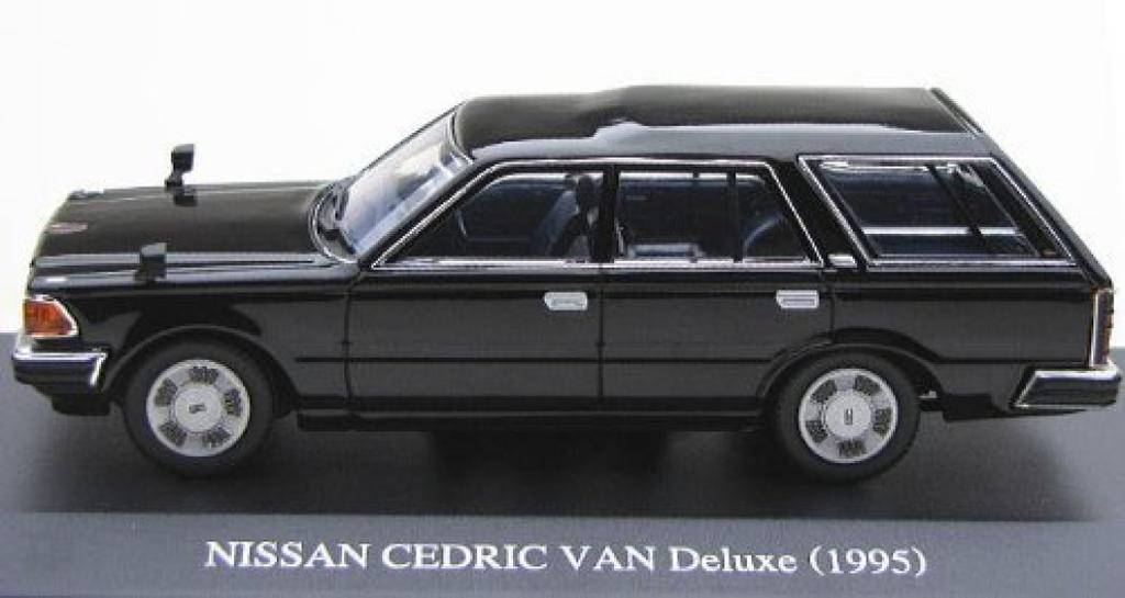 DISM Y30 Cedric Van Late Model Deluxe Black Finished Product 1/43 ['91]