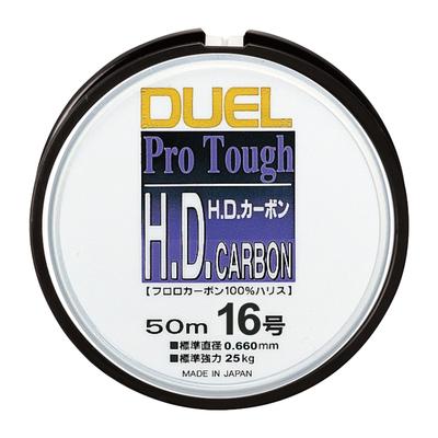 DUEL Harris Fluorocarbon 50m 55 Clear H856 H.D. #16