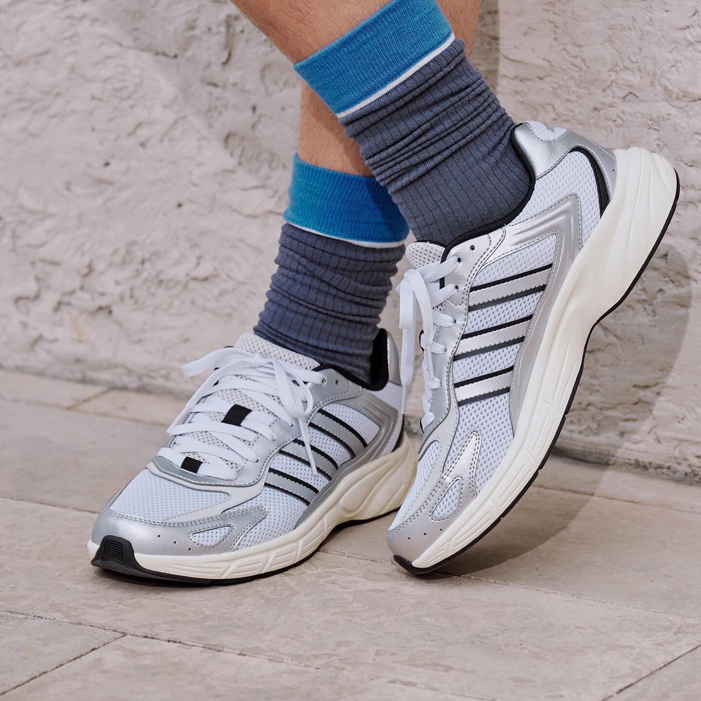 Adidas ECLYPTIX 2000 Textile, Synthetic Leather Low top Chunky Sneaker 36