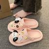 Hole shoes wear summer cute girl heart student bag head shoes dual-purpose thick-soled beach sandals