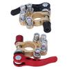 2Pcs Car Battery Terminal Connector Kit Clamp Replacement Adjust Disconnect Quick Release Tool