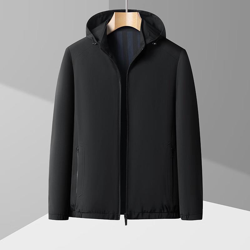 Firstview Men s Urban Casual Hooded Zip Jacket FV25D1812 4XL