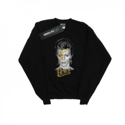 Girls Aladdin Sane Gold Bolt Sweatshirt