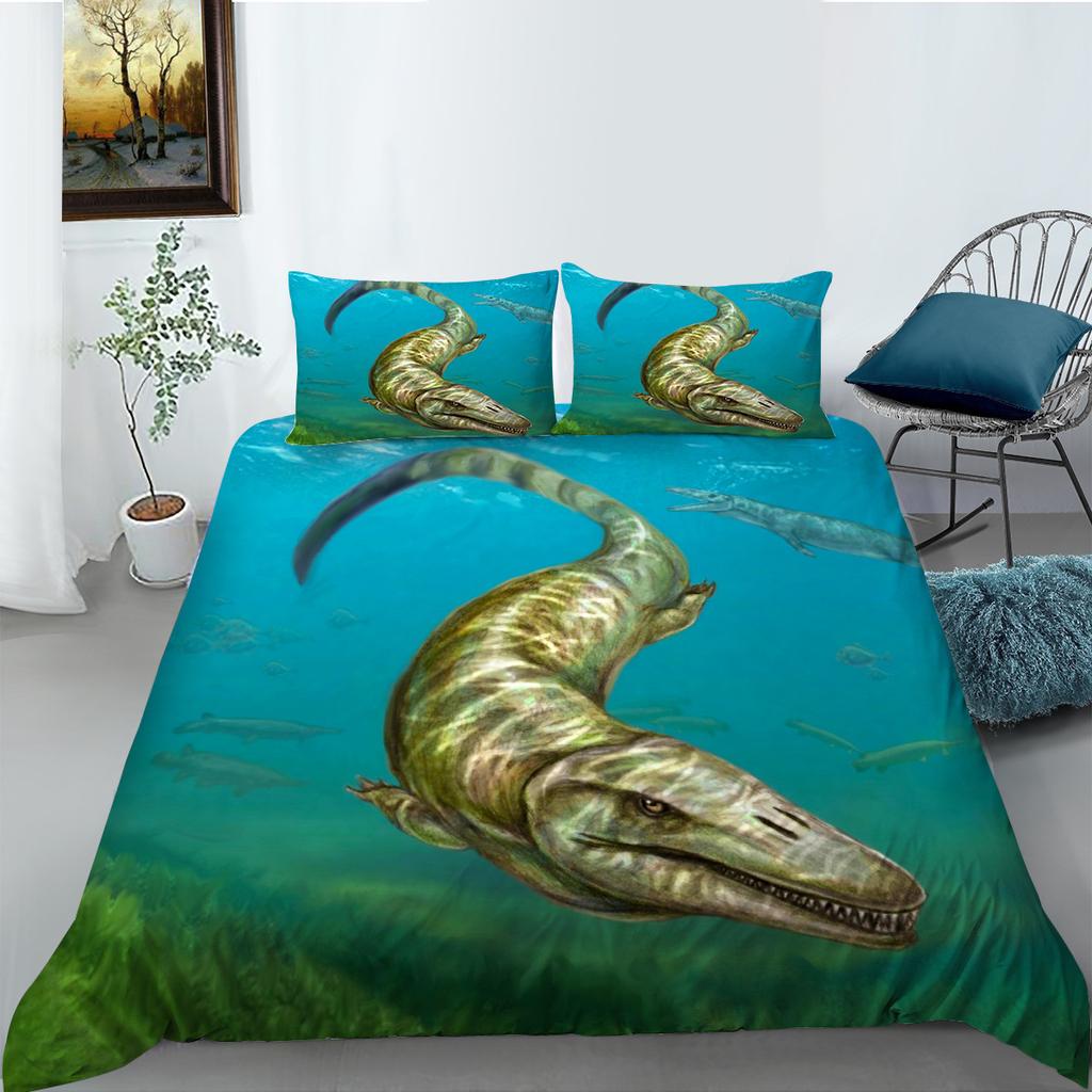 Dinosaur Series Polyester Bedding Two-Three-Piece Set 3D Digital Printing