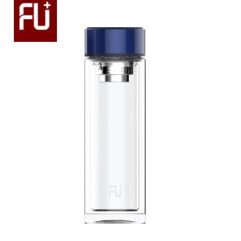 FUGUANG FU+ Rui Heat-Resistant Glass Tea Mug with Infuser