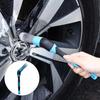 Universal Car Interior Detail Cleaning Brush 4 Styles Elbow Sweeping Tools Dashboard Air Outlet Wheel Rim Washing Brushes