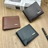 Men's Wallet, Lychee Pattern, Multi-card Position, Large-capacity Soft Wallet, Hot-selling.