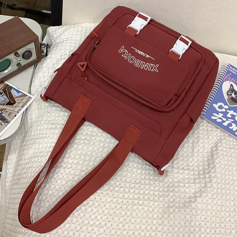 Schoolbags for Children Elementary School Students for Girls Junior High School Students Letter Backpack
