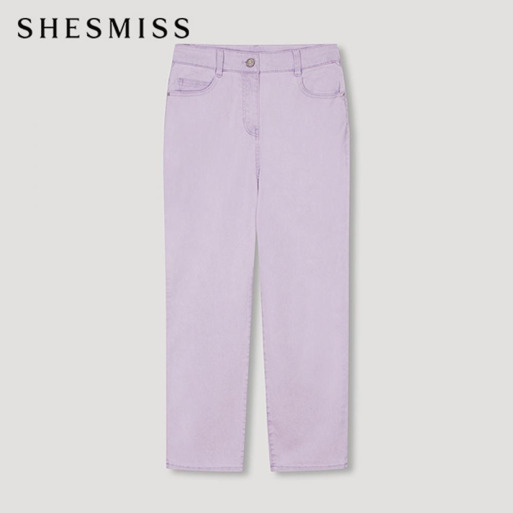

She S miSS Pigmented Baggy Fit Cotton pantS SSmln22070 Lv light violet/55