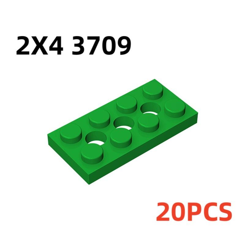 32001 3709 3738 Plate 2x6 2x4 2x8 with Holes Bricks Toys For Technical Buildings Blocks Toys For Children Gift 43857 DIY MOC