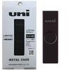 Antal Mitsubishi Pencil uni Metal Etui Mekanisk Fuld Krop Blyantdiameter 0,5 mm Pistol Mat Sort (UL-SM-0.5 HB MT MTB)