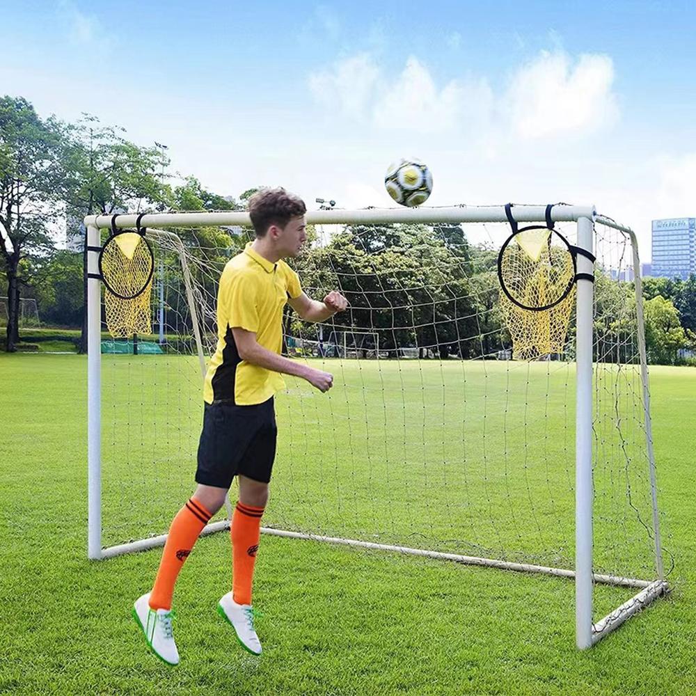 Outdoor Football Goal Net Bag Football Practice Training Target Free Kick Shooting Target Youth Practice Shooting Target