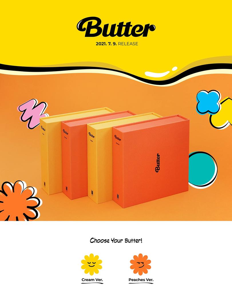 CD import JPT import BTS/BUTTER (SINGLE) /