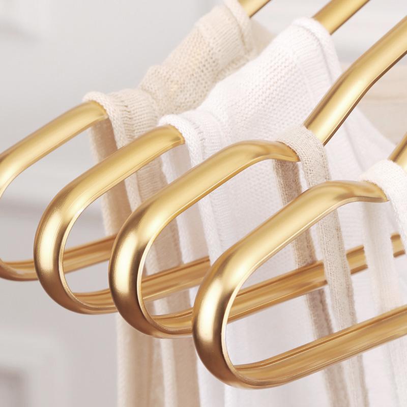 5pcs Clothes Hangers for Children Metal Non-slip Children's Clothes Hanger Household Bedroom Wardrobe Storage Drying Racks