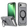 For iPhone Air Case Compatible with MagSafe Kickstand TPU+PC Phone Cover