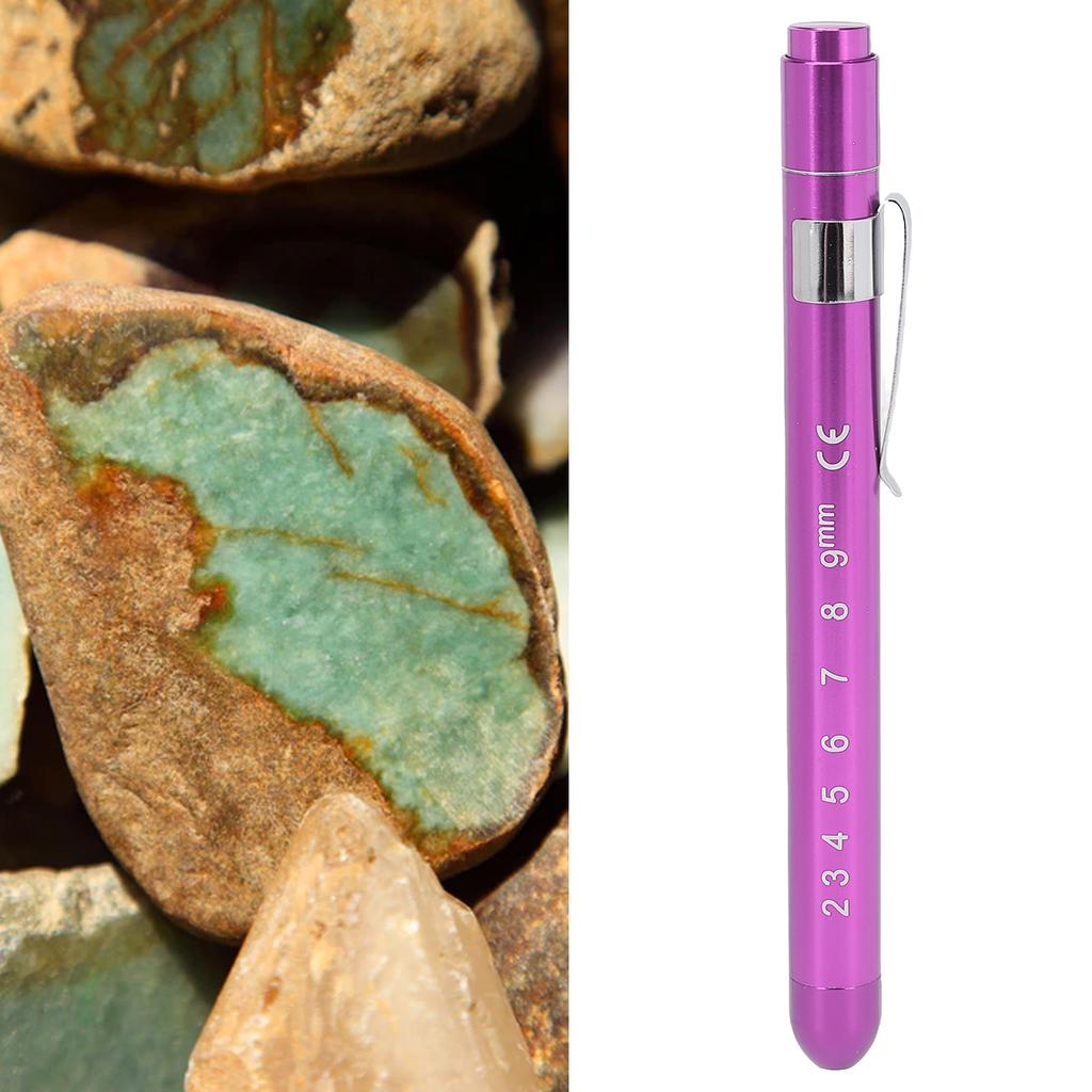 Yellow Pen Light Gauge LED Aluminium Alloy Portable   Inspection Pen Lamp for Nurses Doctor