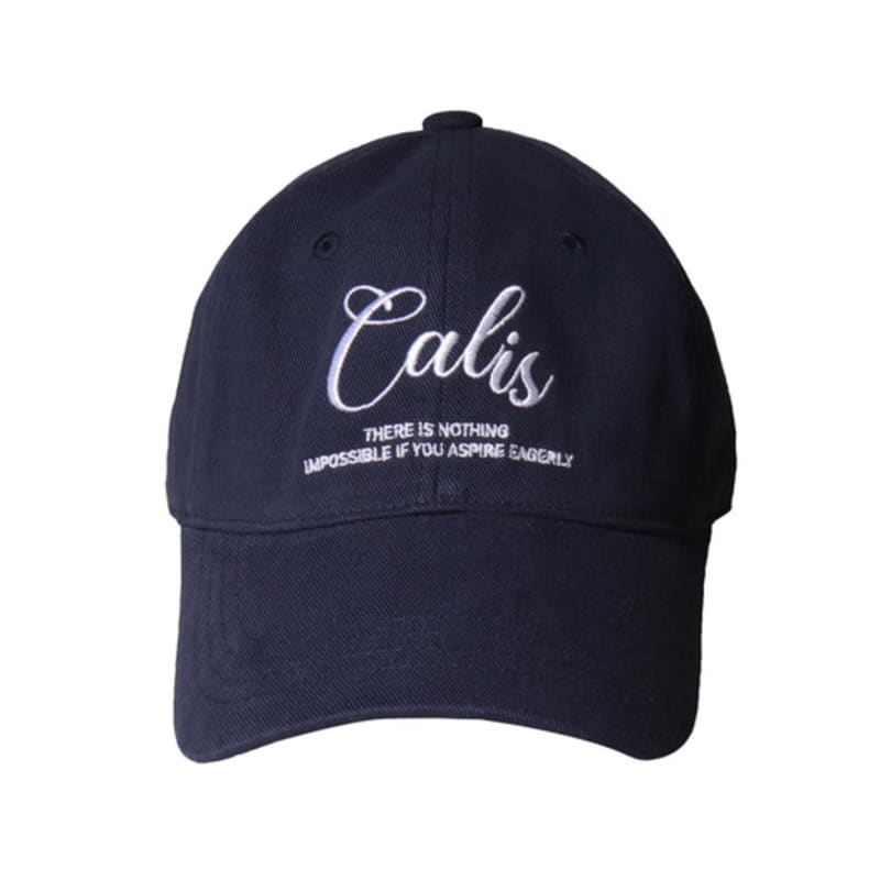 ELKE BLOEM CALIS NAVY BALL CAP