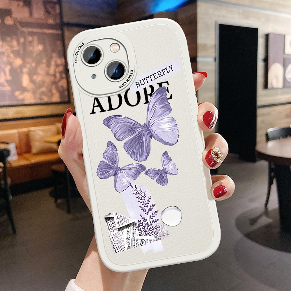 Beliebte PU-Leder-Handyhülle für iPhone Samsung Galaxy Xiaomi Redmi VIVO OPPO HUAWEI Honor Infinix Soft Back Cover Coque