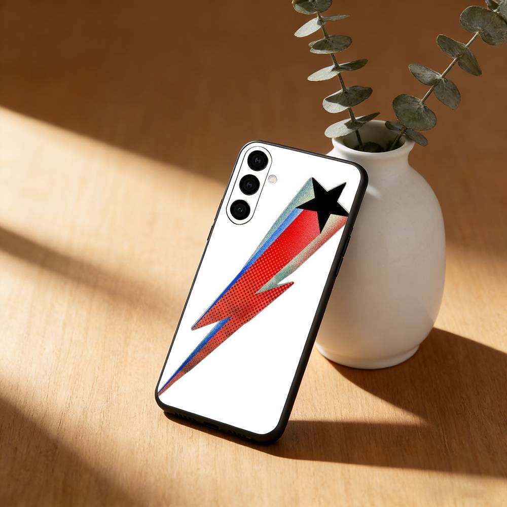 

Singer D-David B-Bowie Phone Case For Samsung GalaxyA13,21s,22,31,32,52,53,71,72,73,Soft Black Cover Samsung a52