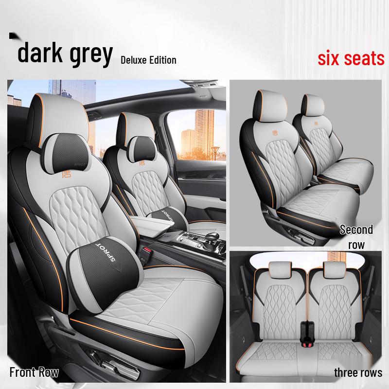 2024 BYD Tang DMI Champion Edition Car Seat Cover for EV Seven-Seater - Full Wrap, All Seasons.