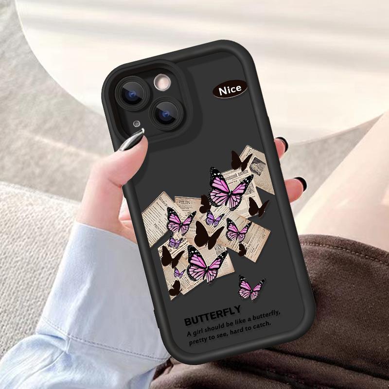 Pouzdro na telefon pro iPhone 11 13 12 14 15 16 Pro Max 7 8 Plus XR XS Max Samsung A55 S24 S23 A02S Redmi 9 13C 9A 10 A3 OPPO A15S A16 A17 A18 A38 A53 A54 A31