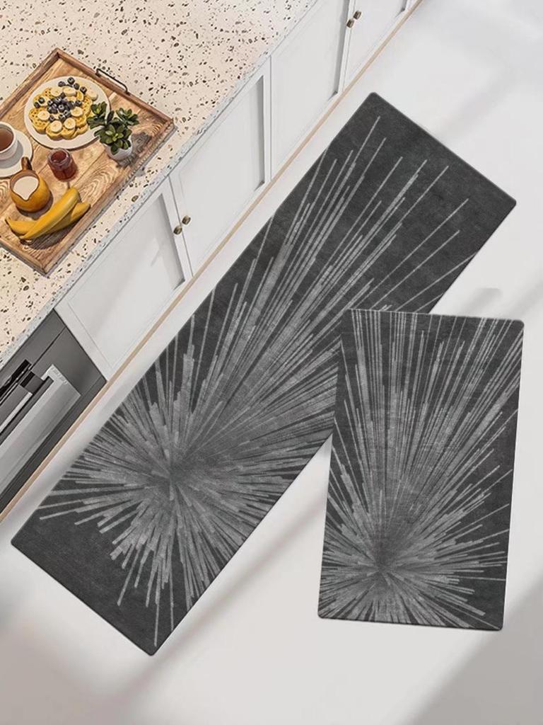 Fashion Simple Nordic Style Kitchen Mat  Carpet House Hold Carpet Modern Home Decor