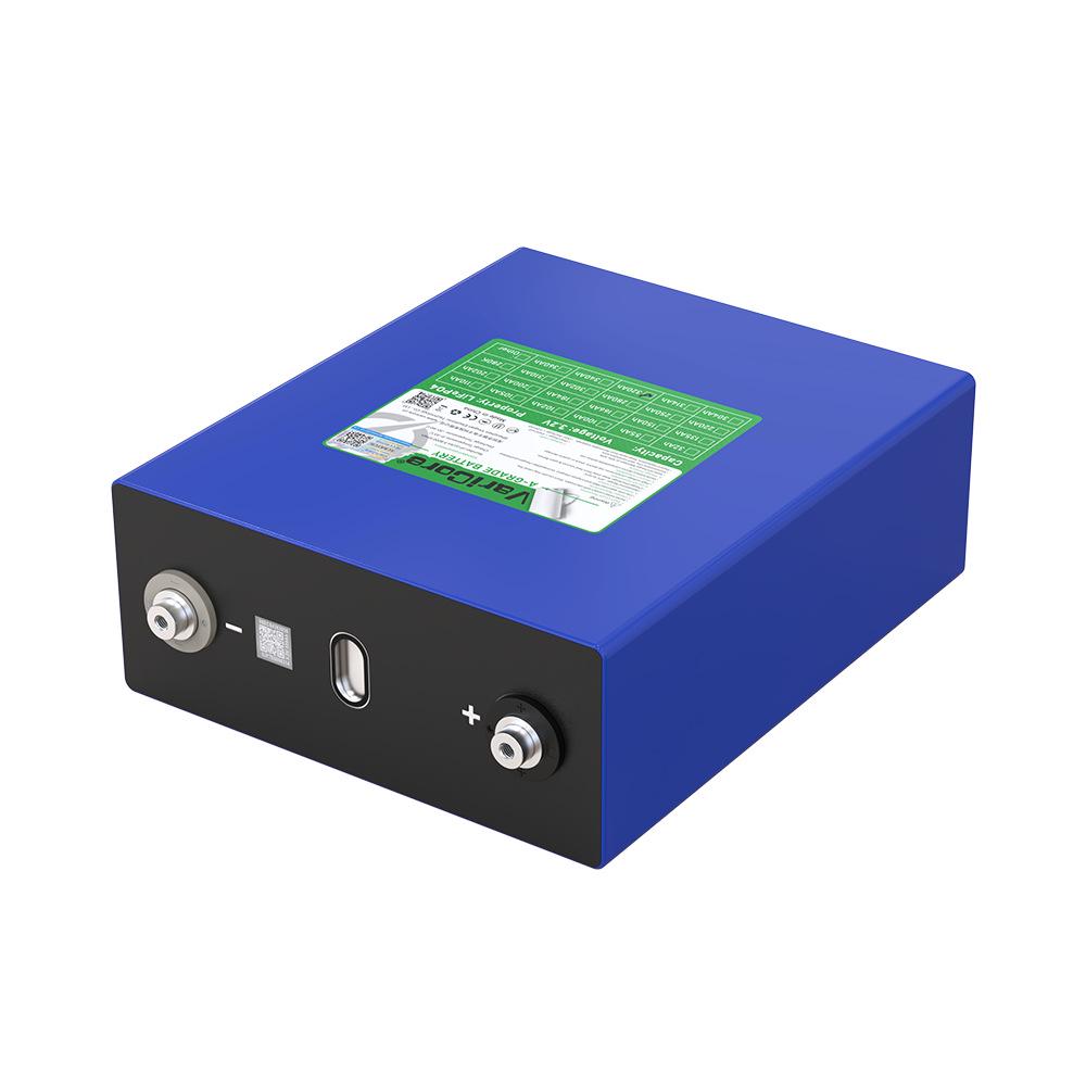 VariCore 3.2V 320AH LiFePO4 Battery - Single Cell, Aluminum Case, Energy Storage