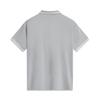 Li Ning Wade Series Color Block Comfortable Simple Versatile Short Sleeve Polo Shirt Men Polo Shirts Gray APLU755-3