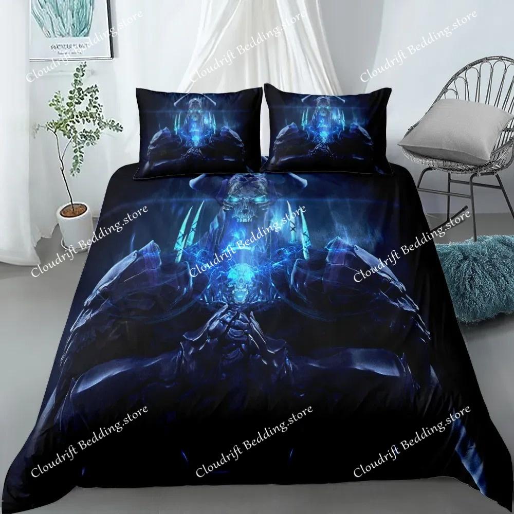 Conjunto de Roupa de Cama Fada Zero King Queen Duplo Completo Twin Tamanho Solteiro Capa de Edredom Fronha Conjunto de Roupa de Cama Fado Capa de Edredom Conjunto de Cama
