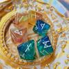 6pcs Mystical Divination Dices 8-Sided Astrologys Learning Prediction Dices for Enhancing Role Playing Game Experience