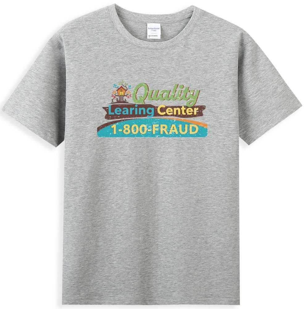 Quality Learing Center Funny Parody Education TShirt