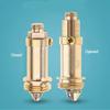 Sink Drain Stopper Plug Bolts Replacement Copper Push Spring Plug Bounce Valves Bolts for Bathroom Sink Bathtub Basins