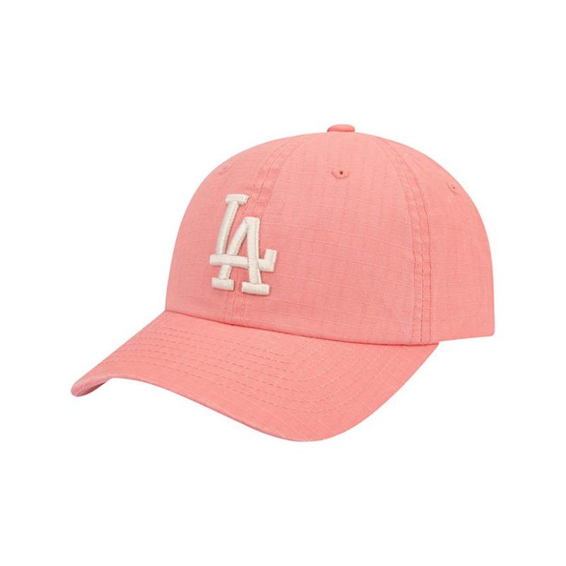 

MLB Cotton Baseball Caps Unisex Fashion 32CPYD111-07P F коралові рожевого кольору