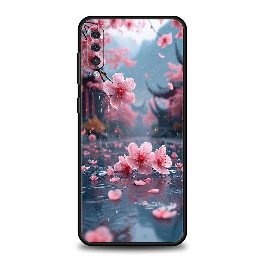 Frühlingskirschblüten Handyhülle Für Samsung Galaxy A56 A36 A26 A34 A17 A16 A06 A14 A12 A54 A72 A24 A22 A52 A50 A40 A32 Cover