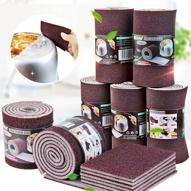 Magic Melamine Sponge Carborundum Kitchen Sponge Eraser for Pan Pot Dish Sponges Kitchen Utensils Household Cleaning Items Tool