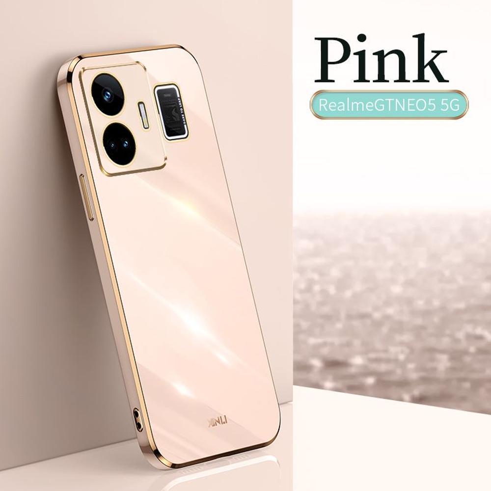 Pentru Husa Realme GT3 Husa Telefon Realme GT Neo 5 GT Neo5 240W Husă Spate RMX3708 RMX3706 RMX3709 Suport inel de lux cu placare pătrată