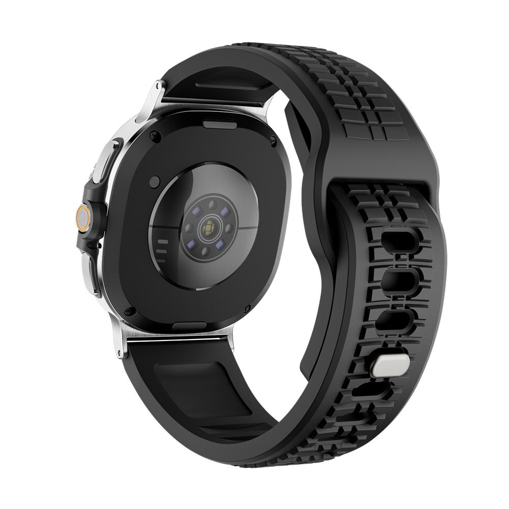 Sports Silicone Bracelet for Samsung Galaxy Watch Ultra 2025 47mm Soft Wrist Straps for Galaxy Watch 8 Classic 46mm 8 40mm 44mm