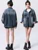 [SpringSwalloow] Dame Denimjakke – Oversized Denimtopp (Størrelse XL)