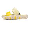 Women Yellow Summer Sandals Rubber Jelly Shoes Non Slip Comfort Men Slipper And Sandal Hot Sale Beach Shoes Indoor Slides