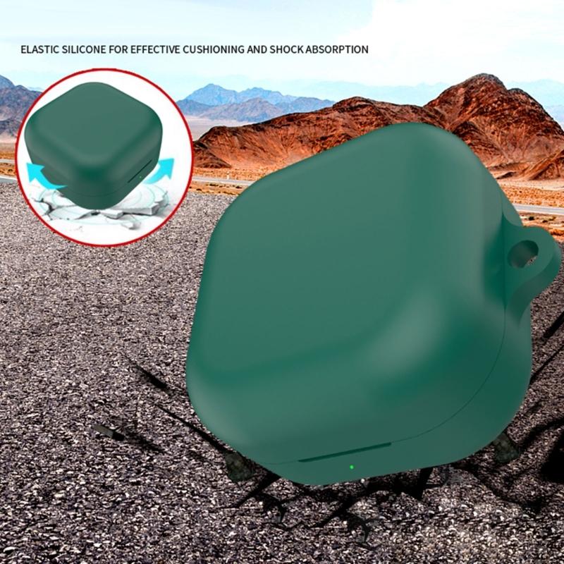 Soft Silicone Case Cover for Buds 4/4P Earbuds Case Secure Grip Easy Access Scratches Resistant Housing Skin