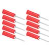 10pcs Banana Jack Wire Piercing Probe PVC Appearance 2mm 0.08in To 4mm 0.16in Conversion Insulation Pins for