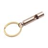 Brass Whistle High Decibel Portable Outdoor Whistle Hiking Camping Life-Saving Whistle Referee Training Whistles Outdoor Gadgets