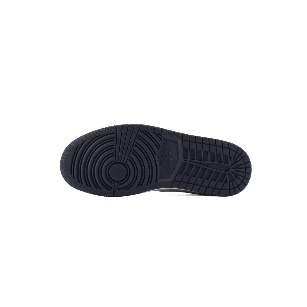 Jordan Air Jordan 1 Fashion Versatile Abrasion Resistant Low top Vintage Basketball Shoes Unisex Black Gray 553558-081(Team1253-2)