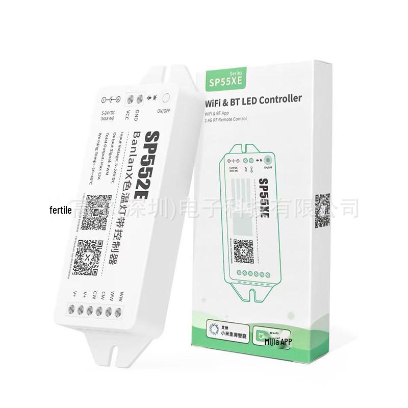 SP55XE Dual Color Wi-Fi Bluetooth LED Controller with Mi Home & Xiaoai Voice.