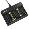 Durable Rechargeable Portable Intelligent Battery Charger 8 Slot Fast Charging Dock Adapter